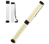 NEEWER - Recuperador de Bolas de Tubo para 17 Pelotas de Tenis y 14 pickleballs, colector Superior extraíble en 2 Secciones, Anti-Plegado, con tapón y Correa Transparente, TB03Z