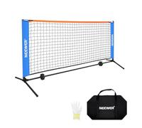 NEEWER Red de pickleball de 6 pies, pequeña y plegable portátil, accesorios de equipo de entrada para entrenamiento y práctica de pepinillos en interiores y exteriores, no requiere herramientas, PB01N