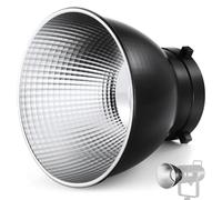 NEEWER RF1 Difusor Reflector estándar con patrón de Escamas de Peces de 18 cm con Soporte Bowens para NEEWER CB300B, CB100C, FS230, Vision 4, Vision 5, S101-400W Pro, Q4 Studio Flash y luz de Video
