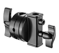 NEEWER - Rotula giratoria de 6,35centímetros, función de Carga Alta para Soporte de Luces, Brazo Jirafa y Otros Equipos fotográficos en Tubo de 1/2, 1/4, 3/8, 5/8 Pulgadas (Negro)