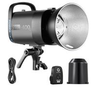 NEEWER S101-400W Pro Strobe Flash Luz con 2.4G Disparador 150W Lampara 400Ws GN65 5600K Bowens Mount Reflector Modo S1/S2 Ventilador Compatible con QPRO para Fotografía Retrato Productos Estudio