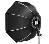 NEEWER Softbox Octogonal de 65 cm con Cierre rápido, con Soporte Tipo S, Bolsa de Transporte, Compatible con NEEWER TT560 NW561 NW600 NW620 NW700 NW-670 750II y Q3 AD200Pro Flash Strobes-SF-RP26