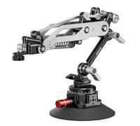 NEEWER Soporte Coche Ventosa Vacío para Cámara Acción con Brazo Articulado Hidráulico y Riel NATO, Compatible con dji Osmo Pocket 3 Insts360 X5 X4 X3 GoPro Hero Adaptador Teléfono, Carga 500g, GA022