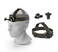 NEEWER Soporte de Correa Cabeza para Cámara de Acción, Soporte de Cinturón Cabeza Liberación Rápida Magnética Compatible con GoPro Hero 12 11 10 9 8 dji Osmo Insta360 para POV Video Vlog Live, GP20