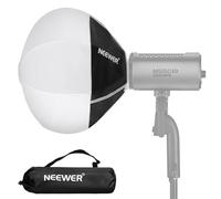 Neewer Soporte de Linterna de 30 cm (no Soporte Bowens), liberación rápida de 360° omnidireccional, difusor de luz, Mini Caja de luz para MS60, MS60B, MS60C, MS150B, luz LED de Estudio de Video, NS6L