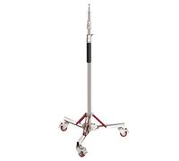 NEEWER Soporte de Luz de Servicio Pesado con Ruedas Soporte de Trípode Ajustable con 100% Acero Inoxidable Soporte de Base con Ruedas Compatible con Fotografía Softbox de Estudio Altura Máx: 305 cm