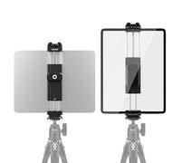 NEEWER Soporte de Metal para Tableta para iPad Adaptador de Montaje de trípode con Zapata fría, Base Tipo Arca, Interfaz NATO, Tornillo de 1/4 Pulgadas para iPad Mini Air Pro Surface Pro (7.9 a 12.9