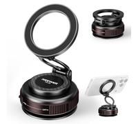 NEEWER Soporte de ventosa al vacío, soporte magnético ajustable de 360° para teléfono celular, compatible con MagSafe iPhone, liberación rápida para tu coche, salpicadero, parabrisas, gimnasio