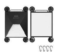 NEEWER Soporte de Ventosa Coche Compatible con Starlink Mini, 2 en 1 Satellite Montaje Kit y Funda Protectora con Fuertes Ventosas para Ventanilla, Techo Corredizo, RVs, Barco y Viaje Carretera, ST91