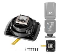 NEEWER Soporte de zapata de repuesto Z3-S, solo para flash de cabeza redonda Z3-S Z3R-S compatible con cámaras Sony, adaptador de zapata Speedlite, pieza de reparación con interfaz de contacto de