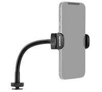 NEEWER Soporte Flexible para Teléfono con Zapata Fría para Aro Luz, Luz Video LED, Abrazadera para Teléfono 2.56"-3.74"/6.5-9.5cm 360°, Compatible con iPhone 15 Pro MAX Galaxy S24 Ultra Huawei, SP-09