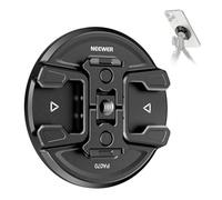 NEEWER Soporte magnético para trípode para teléfono con Adaptador de cámara de acción, Zapata fría con Pin antiapagado, Rosca de 1/4 Pulgadas Compatible con MagSafe iPhone 16 15 14 13 12 Series dji