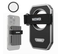 NEEWER Soporte Magnético SSD con Cierre Táctil Mejorado, Soporte SSD para Móvil Compatible con MagSafe iPhone 16 Pro MAX 15 Pro MAX 16 Pro 15 Pro para ProRes Vídeo Samsung Lexar SanDisk SSD, PA040