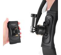 NEEWER Soporte Mochila con Correa Pecho y Hombro, Compatible con dji Insta360 GoPro Cámaras de Acción, 360° Clip Mochila Liberación Rápida y un Interruptor para Fotografía y Grabación de Video, GP63