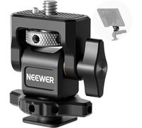NEEWER Soporte para Monitor de cámara con Zapata fría (Paquete de 2), Tornillo antitorsión de 1/4 Pulgadas para Monitor de Campo de 5 y 7 Pulgadas, Compatible con Atomos Ninja V, Giro de 360°