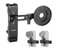 NEEWER Soporte para teléfono con Adaptador de teléfono de 17 mm y Anillo de Filtro de 17-37/58 mm, Accesorios de Montaje universales Ajustables para trípode de teléfono compatibles con iPhone 17 Pro