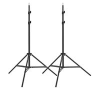 Neewer Soportes de Trípode de Luz de Aluminio 190cm para Estudio Kit Luces de Fotografía Cajas de Luz (Negro, 2 paquetes)