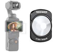 NEEWER Spiral Halo Prism Lens Filter Compatible con dji Osmo Pocket 3 & Creator Combo Accesorios, Efecto Filtro Magnético Multicapa Cristal Óptico HD Gimbal Cámara con Protector Pantalla, FL-C35