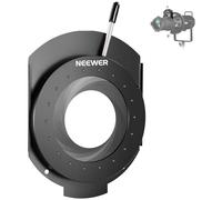 NEEWER Spotlight Mount Iris para NEEWER LS-39 Foco Snoot, 5-60mm Apertura Diafragma Mount Control Ajustable Accesorio de Lente Diafragma Óptico, Acero al Manganeso Resistente a Alta Temperatura, CSS2