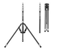 NEEWER ST260C - Trípode de Fibra de Carbono con Patas Reversibles, de 35 a 102 Pulgadas, portátil, Ligero, Soporte de luz para fotografía estroboscópica, Anillo de luz, cámara de acción, grabación de