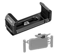 NEEWER T5 T7 T9 SSD Soporte Mount Bracket para iPhone 16 15 Pro MAX Phone Cage PA023 PA024, 55-75mm Clamp SSD Compatible con Samsung SanDisk con 1/4" Tornillo Borde Bisel AntitorsiónZapata Fría, UA051