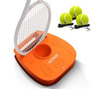 NEEWER TB01Z - Juego de Pelotas de Rebote portátil para Entrenamiento de Tenis con Base de Hierro ponderada Antideslizante, Soporte para Raqueta, 3 Pelotas de Tenis de Cuerda elástica, reboteador de