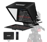 NEEWER Teleprompter C12 Diseño Modular con 15mm LWS Rod Clamp, RT113 Control Remoto, App Control, 12" Divisor de Haz, Snap in 501PL QR Placa Compatible con LWS Base Camera Cage Shoulder Rig