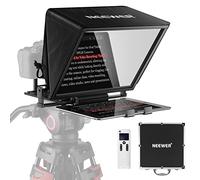 NEEWER Teleprompter X14 con Control Remoto RT-110 y Control de aplicación (conexión Bluetooth a través de la aplicación NEEWER Teleprompter), portátil, sin Montaje, Compatible con iPad, Tableta