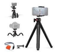 NEEWER TP35 Trípode para iPhone con Remoto, Mini Soporte Móvil Flexible | Vlog Selfie Stick, Móvil Soporte, Acción Cámara Adaptador, Compatible con iPhone 18 Pro Max GoPro Insta360 Samsung DSLR
