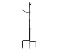 NEEWER Trail Camera Mount con Soporte Panel Solar, 360° Ajustable Game Hunting CAM Stake Stand Poste Montaje Exterior con 3 Puntas Base, Tornillo 1/4" para Luces Pesca Nocturna & Telescopios, CA153