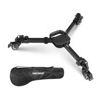 NEEWER Trípode Dolly Fotografía, Camera Dolly Liberación Rápida con 3" Ruedas Goma, Patas Telescópicas, Asa & Bolsa, 44lbs Resistente para DSLR Cámaras Videocámaras Grabación Fotos Vídeos, TS012