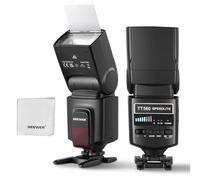 NEEWER TT560 Flash Speedlite Compatible con Canon Sony Nikon Panasonic Olympus Pentax y Otros DSLR, iluminación de Estudio, cámara Digital, con Garra Soporte para Accesorios estándar, Mini Soporte