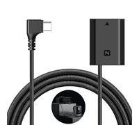 NEEWER USB C a NP-FZ100 Dummy Batería 8,2V Salida, Reemplaza Batería NP-FZ100, Compatible con Sony FX3 FX30 ZV-E1 A1 A6600 A6700 A7III A7IV A7C A7CII A7CR A7RIII A7RIV A7RV A7SIII A9 A9II, TC-FZ100