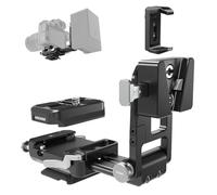 NEEWER V Mount Battery Plate, Modular V Lock Adaptador con Placa QR Tipo Arca, Soporte Cargador Portátil para NEEWER PS099E Compatible con dji RS4 RS3 Gimbal Jaula Cámara Video Rig Accesorios, PS017B