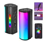 NEEWER Varita de Luz Magnética [Paquete de 2] con App Control, 360° Todo RGB Mini LED Video Barra Luz 2500K~8500K Regulable CRI 97 con Batería 2550mAh, 17 Escenas para fotografía Vlog TikTok, TL97C
