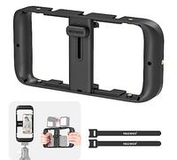 NEEWER Vídeo Rig para Smartphone,Agarre Estabilizador para Vlogging,Jaula con Montura de Trípode de Zapata Fría y 1/4" Thread,Compatible con iPhone 14 Plus/Pro MAX 13 Mini/Pro MAX X XS MAX XR Android