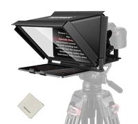 NEEWER X12 Teleprompter de aleación de Aluminio de 14 Pulgadas, Compatible con iPhone iPad, cámaras DSLR, teléfono móvil, Tablet con Mando a Distancia, Bolsa de Transporte, paño de Limpieza