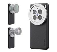 NEEWER Funda X200 Pro, Funda Protectora para teléfono Compatible con Vivo X200 Pro, TPU Resistente + Piel sintética de policarbonato con Soportes de Lente de 17 mm y Adaptador de Filtro de 67 mm para
