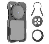 NEEWER X200 Ultra - Jaula para teléfono, estabilizador de Aparejo de Video de liberación rápida para grabación de vlogging con Anillo de Filtro de 67 mm, Llave de Filtro de Placa Trasera de Lente de