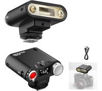 NEEWER Z160U-N Flash Speedlite Cámara, Compatible con Nikon, Compatible con Godox, 18Ws GN14 6000K TTL 1/8000 HSS, Flash Montaje en Cámara con Batería USB-C 1100mAh, Reciclado 1.4s 1100 Destello