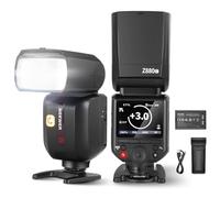 NEEWER Z880-C 2,4G 76Ws TTL Flash Speedlite Cámara Compatible con Canon Interfaz Usuario Mejorada Lámpara Modelado Tecla TCM Cambio Rápido TTL/M 1/8000s HSS 7,2V/3000mAh Batería 600 Flash Máx Potencia