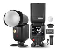 NEEWER Z880-N 76W 2,4G TTL cámara Flash Speedlite Flash Compatible con Nikon, difusor y Adaptador, lámpara de Modelado, Interruptor rápido TTL/M, GN60 1/8000s HSS 7,2 V/3000 mAh batería 600 Flashes