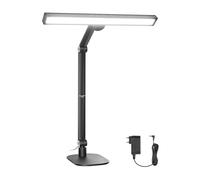 NEEWRE Basics 18" Desk Lamp con Base para Home Office,18W Eye Friendly LED Dimmable Overhead Architect Barra Foco Mesa Bicolor para Monitor Redacción Ordenador,1340lux/0,5m Control Táctil/CRI95+,DL03