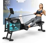 Neezee Remo para Casa con Riel de Acero Inoxidable y con Soporte para Tableta - Maquina de Resistencia al Agua y Pantalla LCD