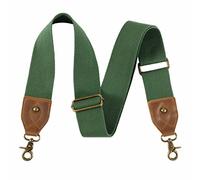 Nefelibata Bolso Correa 2" Caballo Loco Ancho Ajustable Correa de Hombro de Cuero de Repuesto, Retro Color Sólido Crossbody Bolsa Correas para Bolsos Crossbody, Bolso de Hombro
