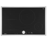 Neff, T58STS1L0 - Placa de inducción autónoma con control Twist Pad N90, ancho 80 cm, color negro, con marco