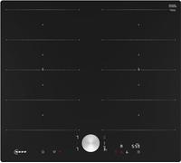 NEFF T66PTX4L0 - Placa de inducción N90, vitrocerámica autosuficiente, 60 cm de ancho, Twist Pad, Flex Induction, Home Connect, Smart Hood Automatic, color negro