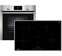 Neff XB38I sets de electrodoméstico de cocina Cerámico Horno eléctrico - Sets de electrodomésticos de cocina (Cerámico, Vidrio y cerámica, Black, 2000 W, Tocar, 79,5 cm)