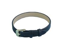 NEFLUM Correa de reloj de cuero para mujer de 6 mm, 8 mm y 10 mm con hebilla de pasador, correa de reloj para mujer, accesorios de repuesto para relojes,Negro,6mm