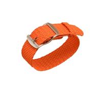 NEFLUM Correa de reloj de lona de nailon, repuesto de pulseras, accesorios de reloj, 14mm, 16mm, 18mm, 20mm, 22mm,Naranja,20mm